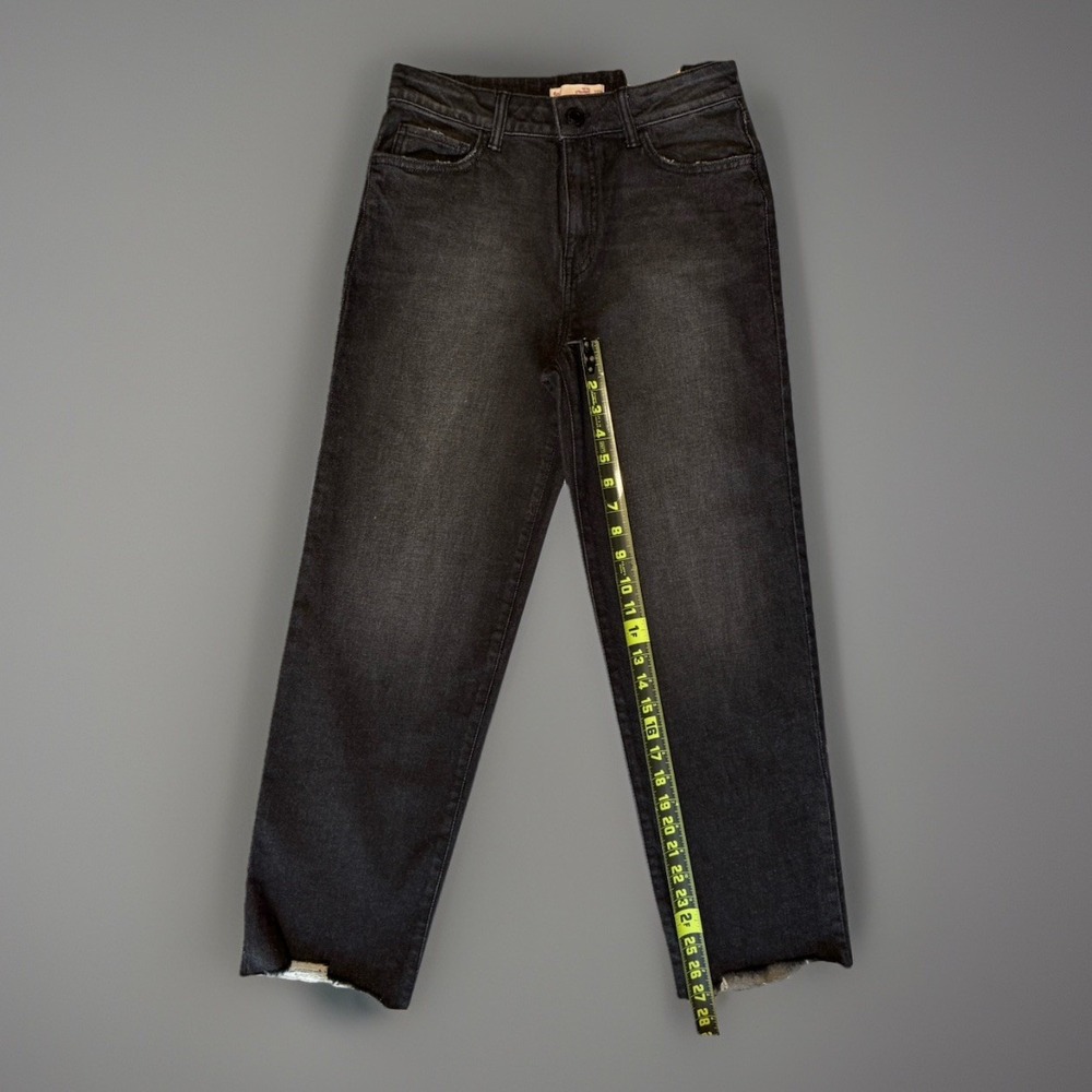 NWT High Rise Straight Black Wash Denim‎ Jeans Womens Size 7 - Picture 8 of 8